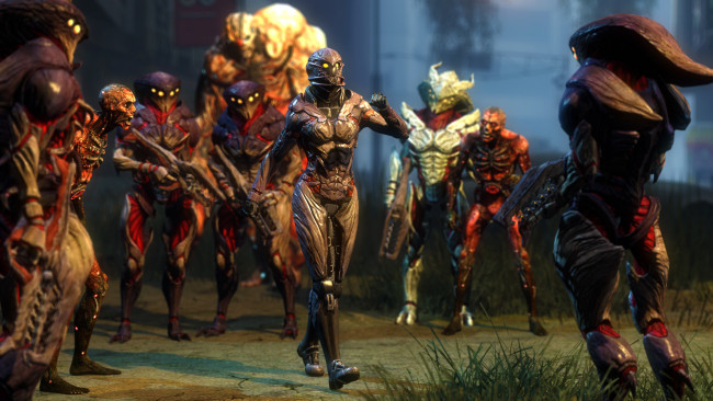 Обои картинки фото 3д графика, fantasy , фантазия, оружие, существа