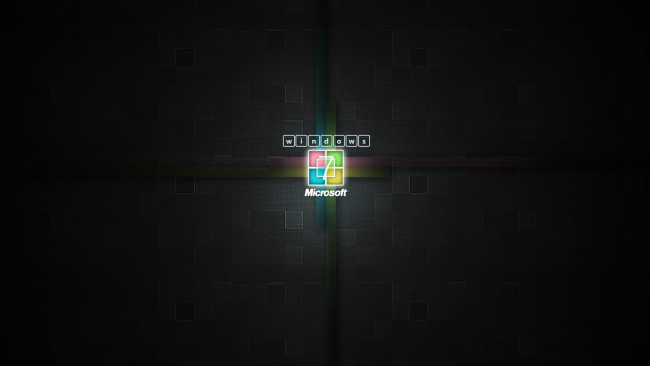 Обои картинки фото компьютеры, windows 7 , vienna, фон, логотип