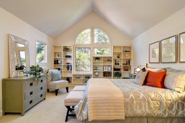 Обои картинки фото интерьер, спальня, кровать