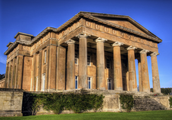 Обои картинки фото northington grange,  hampshire, города, - здания,  дома, англия, история, парк