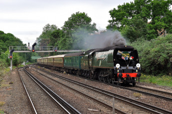 Картинка техника паровозы паровоз рельсы дорога железная