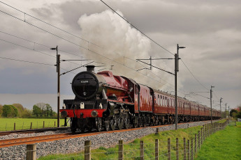 Картинка техника паровозы паровоз железная дорога рельсы