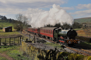 Картинка техника паровозы паровоз железная дорога рельсы