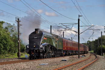 Картинка техника паровозы паровоз рельсы дорога железная