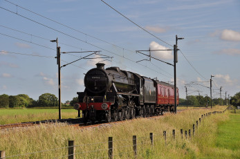 Картинка техника паровозы паровоз рельсы дорога железная