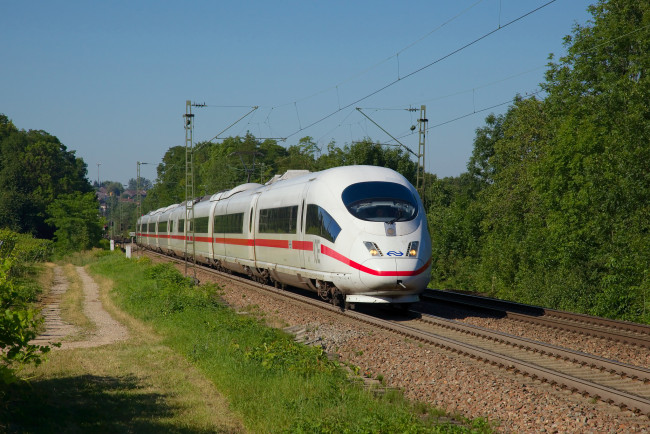 Обои картинки фото техника, поезда, поезд, скоростной