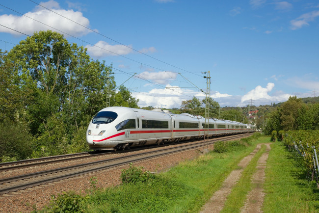 Обои картинки фото техника, поезда, поезд, скоростной