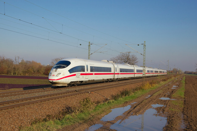 Обои картинки фото техника, поезда, скоростной, поезд