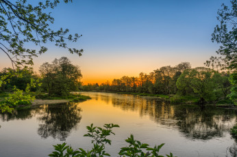 Картинка природа реки озера река лес