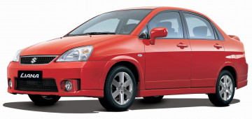 Картинка автомобили suzuki liana sedan