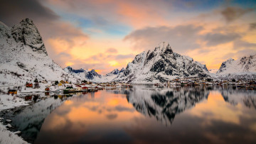 Картинка города -+пейзажи севера