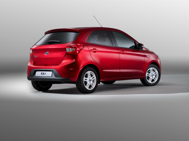 Обои картинки фото автомобили, ford, ka, 2016г, eu-spec