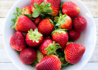 Картинка еда клубника +земляника ягоды