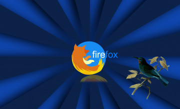 Картинка компьютеры mozilla+firefox фон логотип