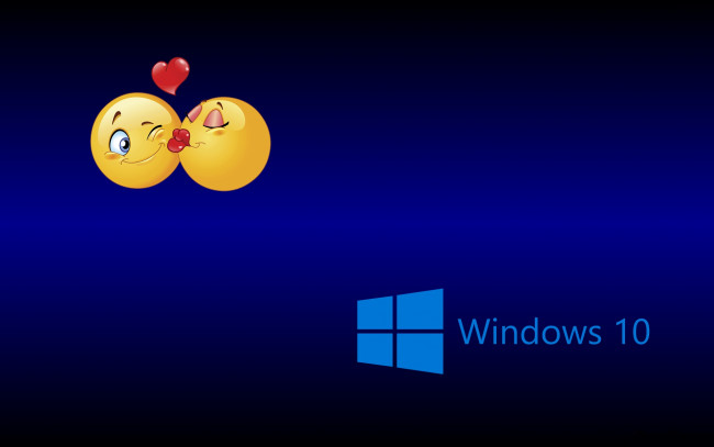 Обои картинки фото компьютеры, windows  10, фон, логотип