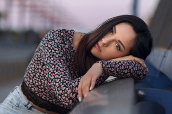 Картинка девушка девушки -unsort+ брюнетки темноволосые модель