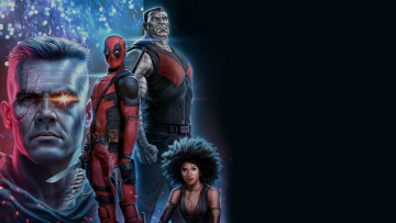 Картинка deadpool+2+ 2018 рисованное кино комедия фантастика зази битц морена баккарин джош бролин райан рейнольдс deadpool 2 дэдпул