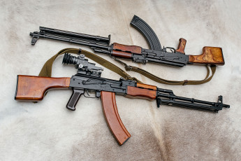 обоя оружие, автоматы, рпк-74