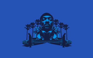 обоя snoop-dogg, музыка, snoop dogg, рисунок