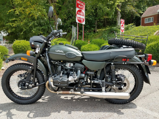 Обои картинки фото урал, мотоциклы, мотоциклы с коляской, мотоцикл