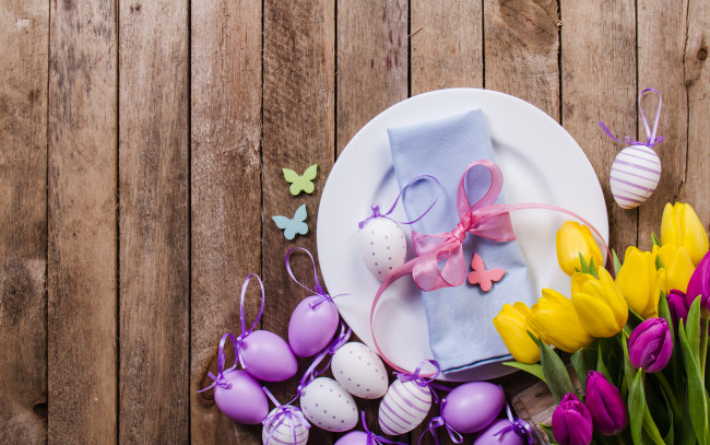 Обои картинки фото праздничные, пасха, цветы, фон, яйца