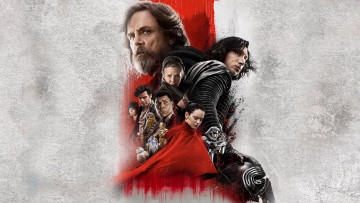 Картинка star+wars +episode+viii+-+the+last+jedi кино+фильмы +the+last+jedi звездные войны последние джедаи постер фантастика фэнтези боевик адам драйвер дэйзи ридли джон бойега оскар айзек