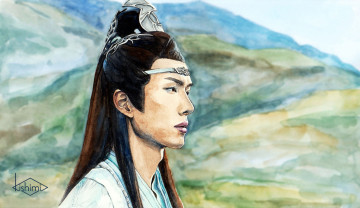 Картинка рисованное кино +мультфильмы лань ванцзи