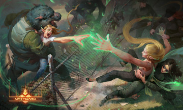 Картинка видео+игры mythgard существа забор