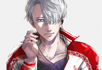 Картинка аниме yuri+on+ice юрий на льду