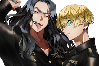 Картинка токийские+мстители аниме tokyo+revengers токийские мстители парни взгляд keisuke badzi tifuu macuno