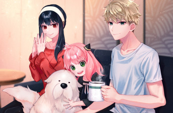 Картинка аниме spy+x+family шпион х семья