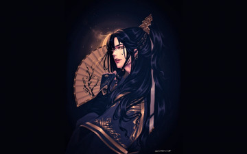 Картинка аниме mo+dao+zu+shi не хуайсан веер