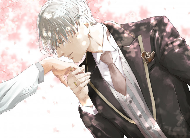 Обои картинки фото аниме, yuri on ice, юрий, на, льду