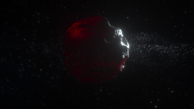 Обои картинки фото planet, космос, арт, rock