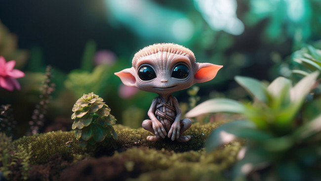 Обои картинки фото фэнтези, существа, нейросети, графика, нейроарт, ai, art, нейронные, сети, рисунки, нейро, искусство