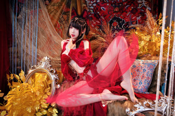 Картинка девушки -+азиатки азиатка косплей