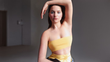 Картинка девушки -+брюнетки +шатенки jules leblanc youtube мoдeль