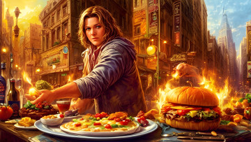 Картинка фэнтези люди нейросети графика нейроарт ai art нейронные сети рисунки нейро искусство нейрографика graphics neuroart neural networks drawings neuro neurography