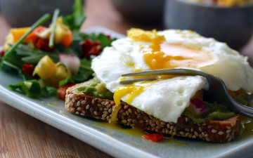 обоя еда, яичные блюда, яичница, глазунья