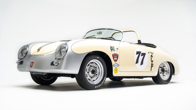 Обои картинки фото 1958-porsche-356a-carrera-gt, автомобили, porsche