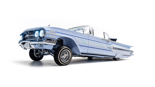 Обои картинки фото 1960-chevrolet-impala, автомобили, chevrolet