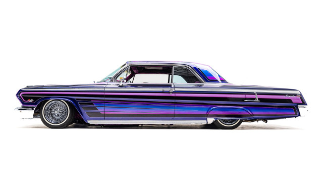 Обои картинки фото 1962-chevrolet-impala, автомобили, chevrolet