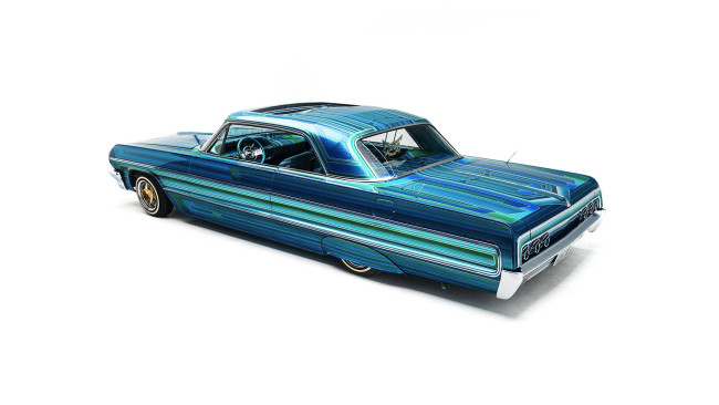 Обои картинки фото 1964-chevrolet-impala, автомобили, chevrolet