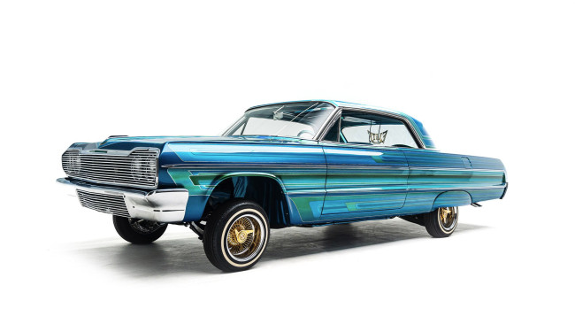 Обои картинки фото 1964-chevrolet-impala, автомобили, chevrolet