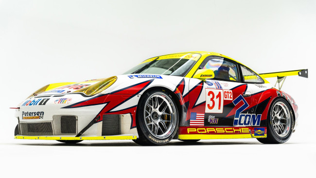Обои картинки фото 2005-porsche-911-gt3-rsr, автомобили, porsche