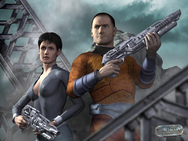 Обои картинки фото metalheart, replicants, rampage, видео, игры