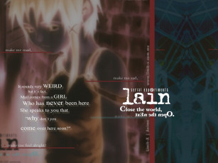 Картинка аниме lain