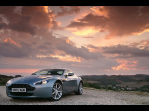 Картинка 2007 aston martin v8 vantage автомобили