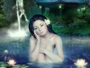 Картинка фэнтези девушки