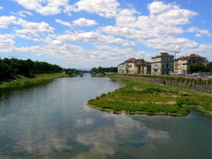 Картинка la citta dei fiori fiorenza города пейзажи
